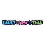 Letterslinger Happy New Year NEON