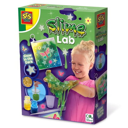 SES Slime lab met glow in the dark sterren