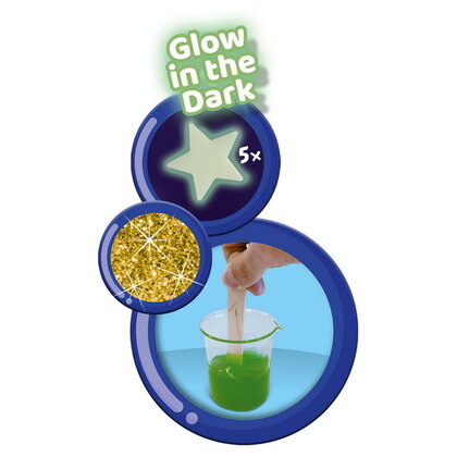 SES Slime lab met glow in the dark sterren