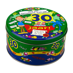 Snoep koekjestrommel 30 jaar man Op is Op