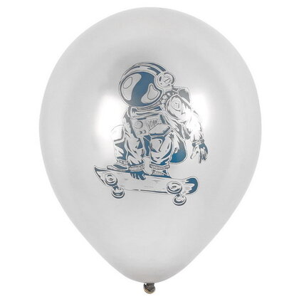 Ballonnen Space astronaut 6 stuks