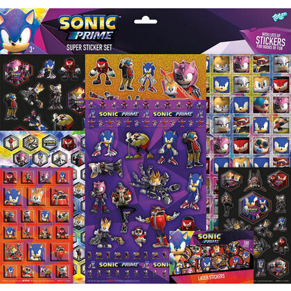 Stickers Sonic the Hedgehog 300 stuks