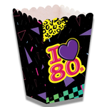 Snackbakjes I LOVE 80's 12 stuks