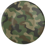 Bordjes camouflage 8 stuks