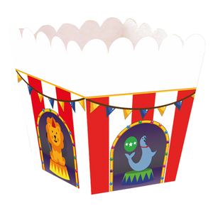 Snackbakjes mini circus dieren 5 stuks