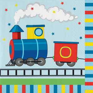 Servetten Trein met sterren 20 stuks Op is Op