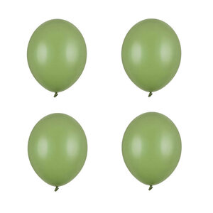Ballonnen Rosemary green 100 stuks Op is Op