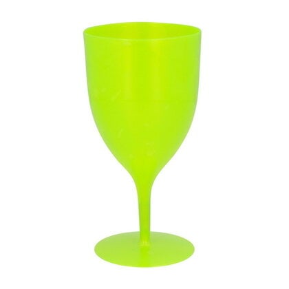 NEON glas groen plastic