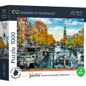 Puzzel BIO Autumn in Amsterdam 1000 stukjes