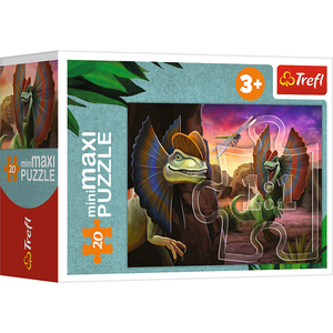 Mini Maxi Dinosaurus A Puzzel 20 stukjes