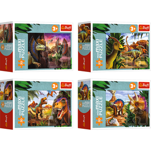 Mini Maxi Dinosaurus B Puzzel 20 stukjes Op is Op