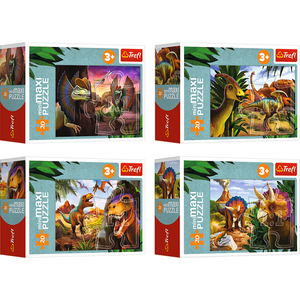 Mini Maxi Dinosaurus B Puzzel 20 stukjes