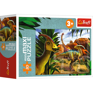 Mini Maxi Dinosaurus B Puzzel 20 stukjes Op is Op