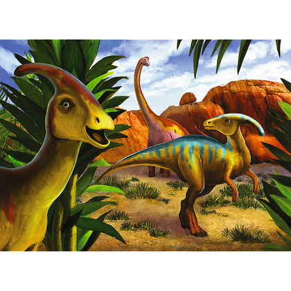 Mini Maxi Dinosaurus B Puzzel 20 stukjes