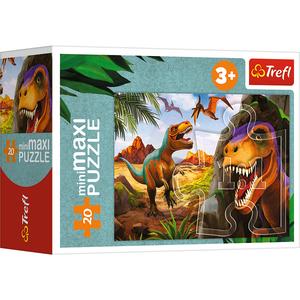 Mini Maxi Dinosaurus C Puzzel 20 stukjes Op is Op