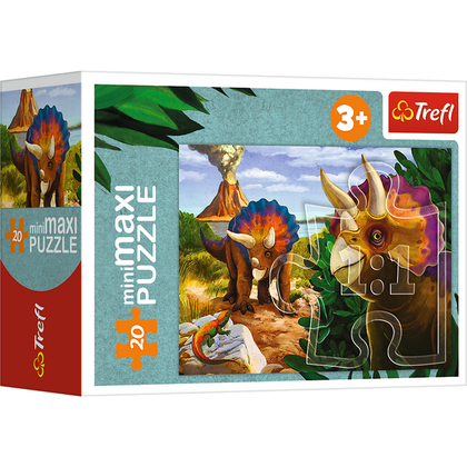 Mini Maxi Dinosaurus D Puzzel 20 stukjes