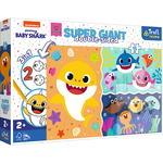 Puzzel Baby Shark Super Giant Op is Op