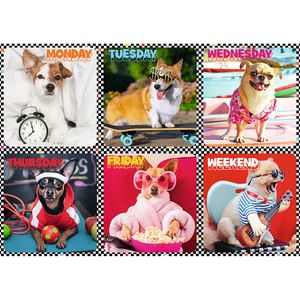 Puzzel Honden 200 stukjes Op is Op