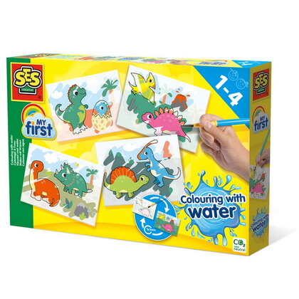 SES Kleuren met water Dino's