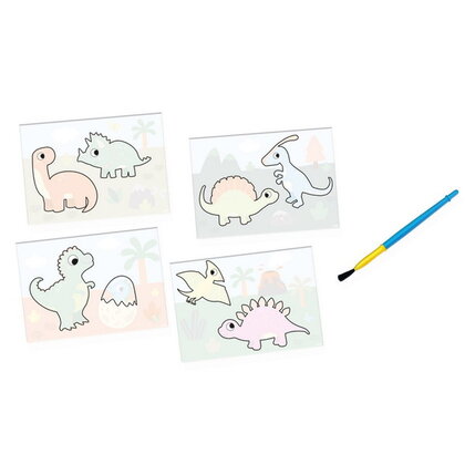 SES Kleuren met water Dino's