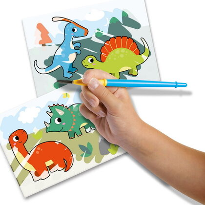 SES Kleuren met water Dino's