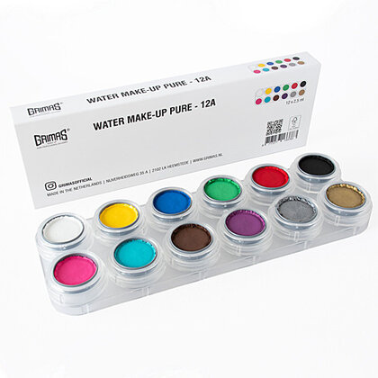 Grimas schmink palette 12 kleuren A