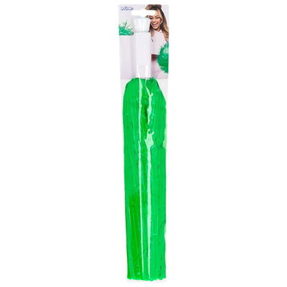 Cheerleader pompon groen per stuk