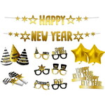 Partybox Happy New Year 28-delig Op is Op