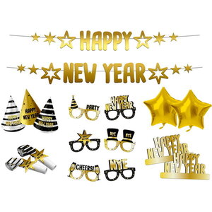 Partybox Happy New Year 28-delig Op is Op
