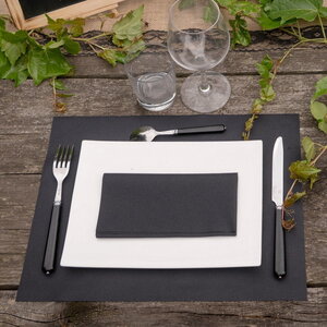 Servetten donkerblauw luxe airlaid 20 stuks
