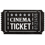 Servetten Cinema Ticket luxe 20 stuks Op is Op