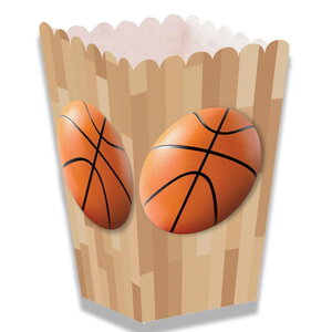Snackbakjes Basketbal 12 stuks