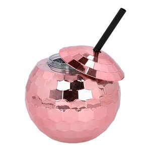 Drinkbeker Discobal roze