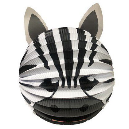 Lampion Zebra 20cm