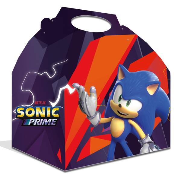 Lunch cadeau boxen Sonic - Alles voor een kinderfeestje - Feestartikelen.nl