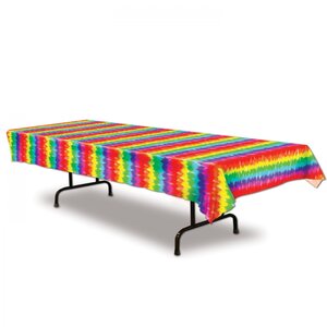 Tafelkleed 70-80's Party 137cm x 274cm Op is Op
