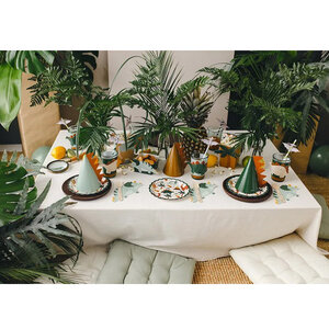 Dinosaurus Glas Wikkels 6 stuks Op is Op