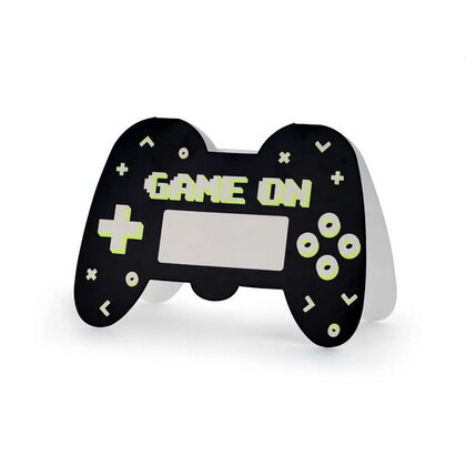 Uitnodigingskaartjes Gamepad 6 stuks