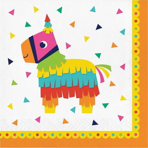Servetten Fiesta Fun 16 stuks Op is Op
