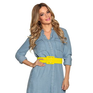 Riem Retro Neon Geel Op is Op