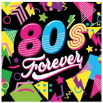 Servetten 80's Forever 12 stuks Op is Op