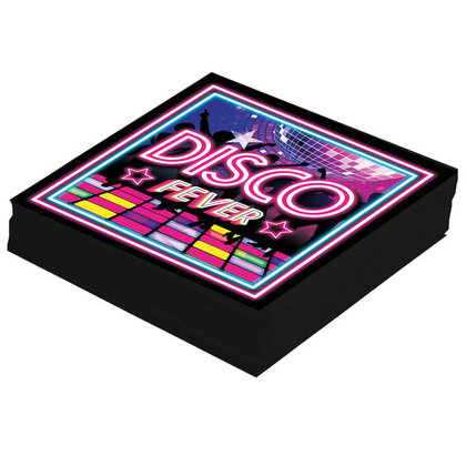 Servetten Disco Fever 12 stuks