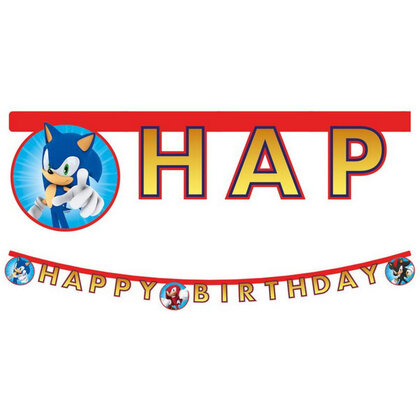Letterslinger Sonic Happy Birthday