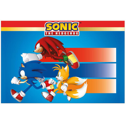 Tafelkleed Sonic & Friends