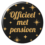 Button Officieel met Pensioen