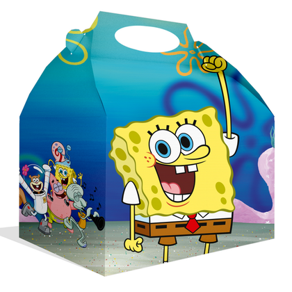Partybox Spongebob en Friends 4 stuks