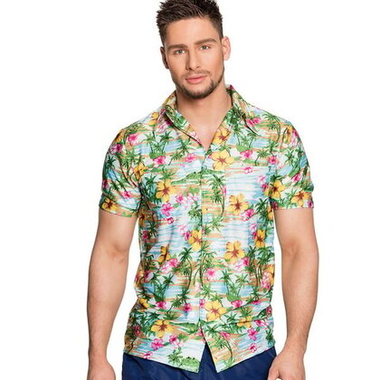 Hawaii blouse paradise maat XL 54-56
