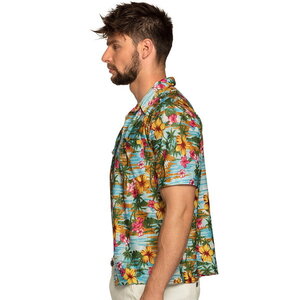 Hawaii blouse paradise maat XL 54-56