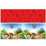 Tafelkleed Paw Patrol rood 120cm x 180cm