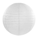 Party Lampion wit LUXE 25cm Op is Op